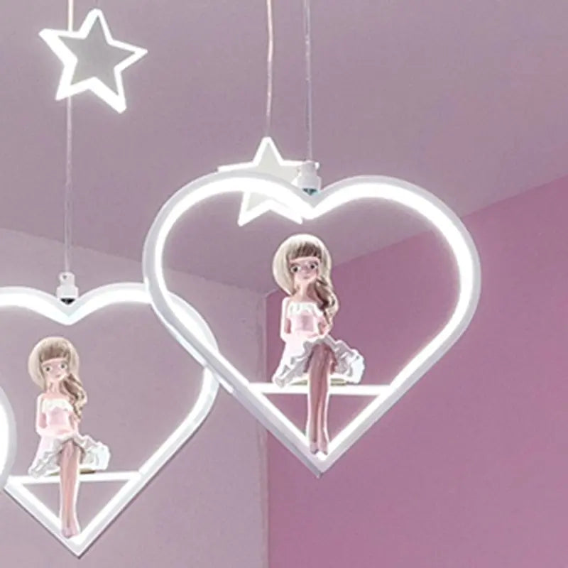 Girl Bedroom Decor Led Chandelier ChandeliersLife®