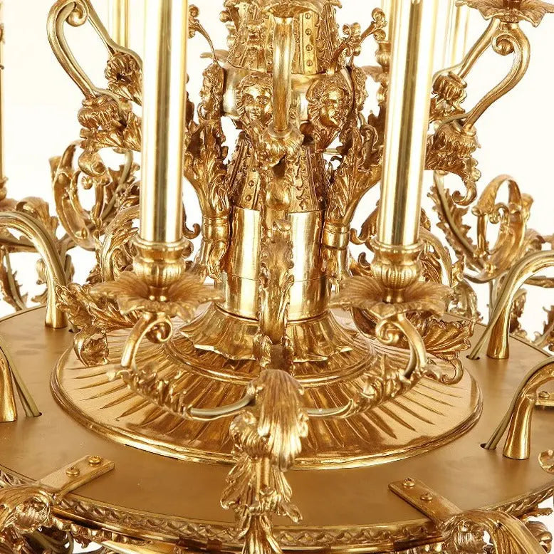 French Copper Luxury Villa Chandelier ChandeliersLife®