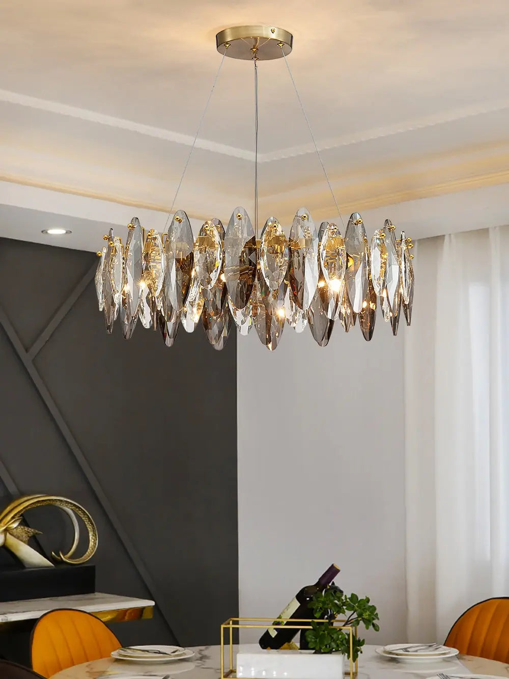 Luxury Modern Hanging Crystal Chandelier ChandeliersLife®
