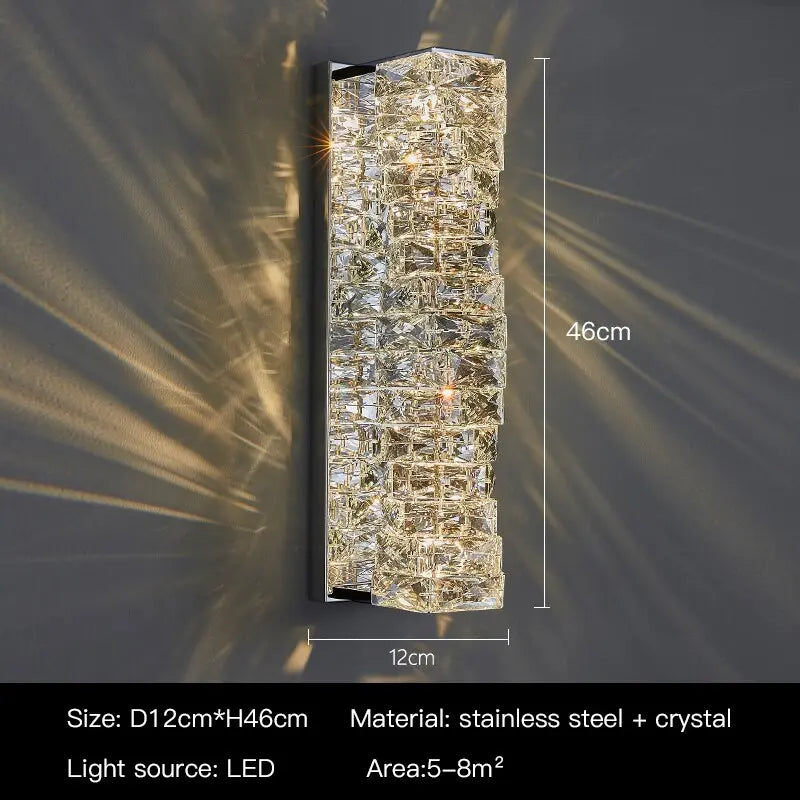 Modern Luxury Crystal Wall Lamp ChandeliersLife®