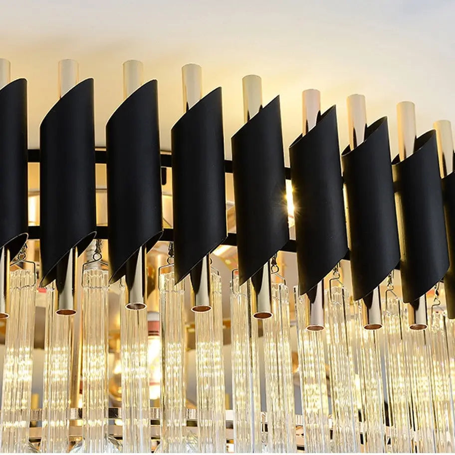 Round Crystal Designer Ceiling Chandelier ChandeliersLife®