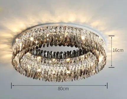 High-End Round Ceiling Chandelier ChandeliersLife®