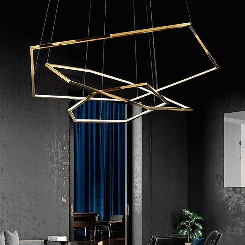 New Post-Modern Luxury Gold Chandelier ChandeliersLife®