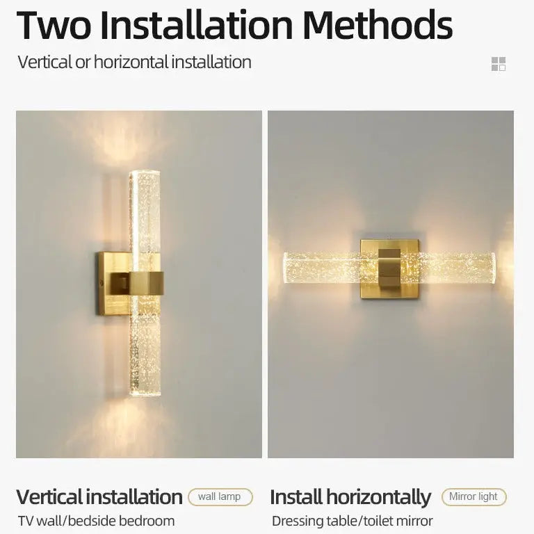 Crystal Bubble Shade LED Wall Lamps ChandeliersLife®