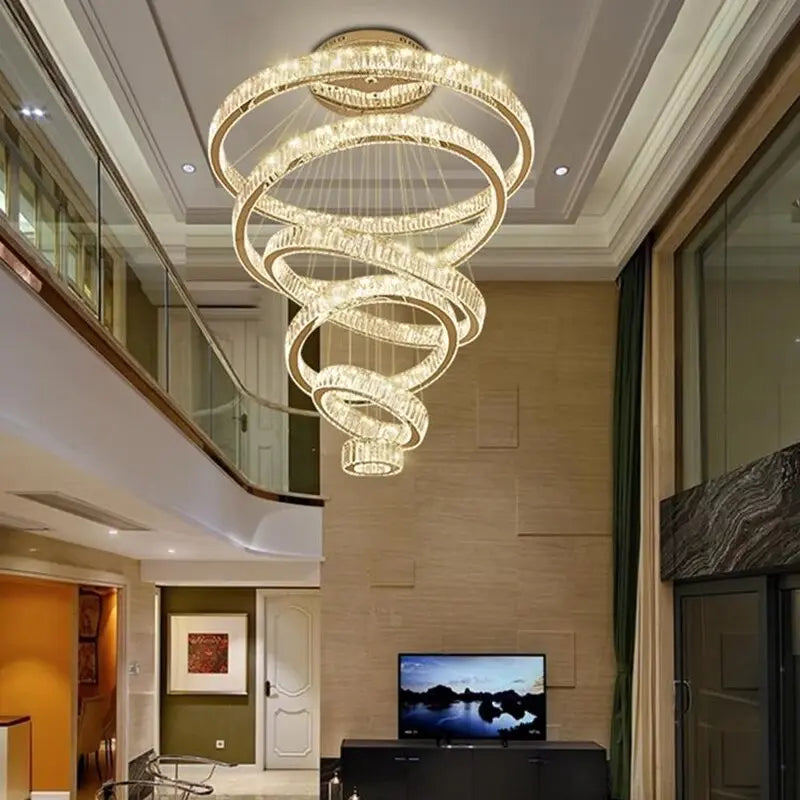 Luxury Modern Ring Crystal Chandelier ChandeliersLife®