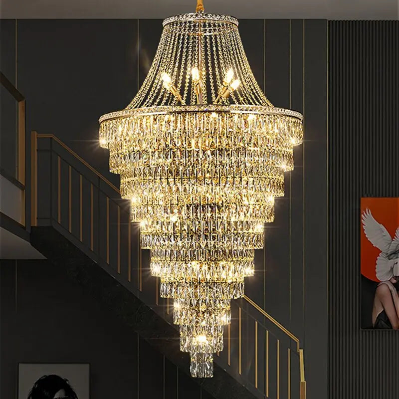 Duplex Villa Crystal Chandelier ChandeliersLife®