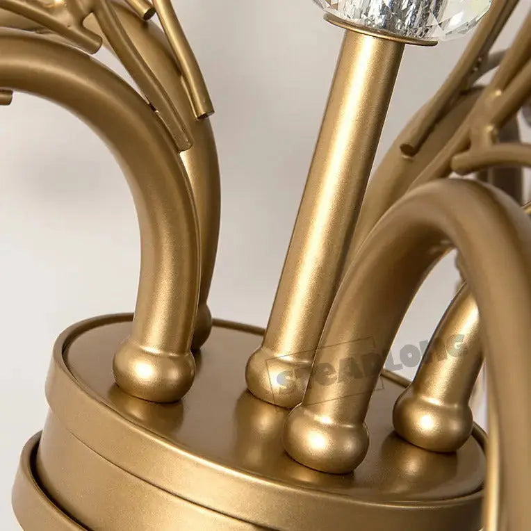 Modern Crystal Branch Chandelier - Amber ChandeliersLife®