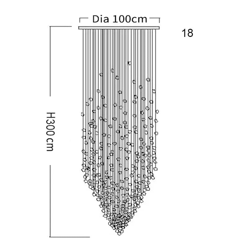 Modern Hanging Stone Chandelier ChandeliersLife®