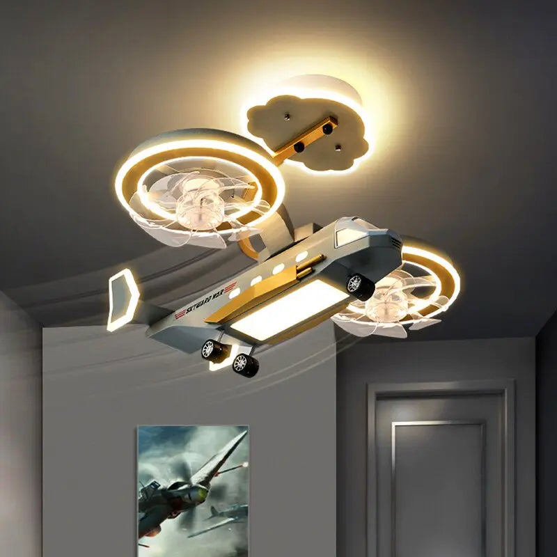 Chandelier Ceiling Fan Without Blades Boy Bedroom ChandeliersLife®