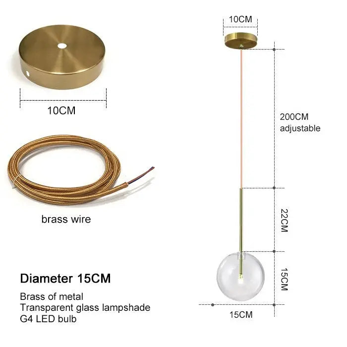 Modern Luxury Glass Ball Chandelier ChandeliersLife®