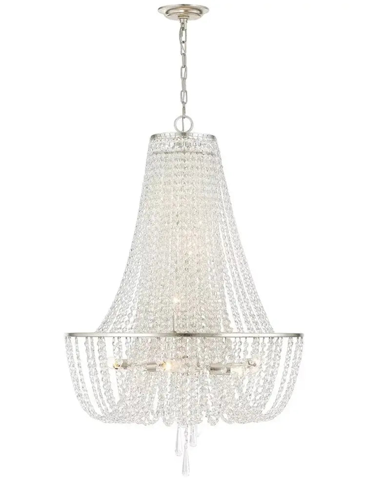 French Hanging Crystal Chandelier