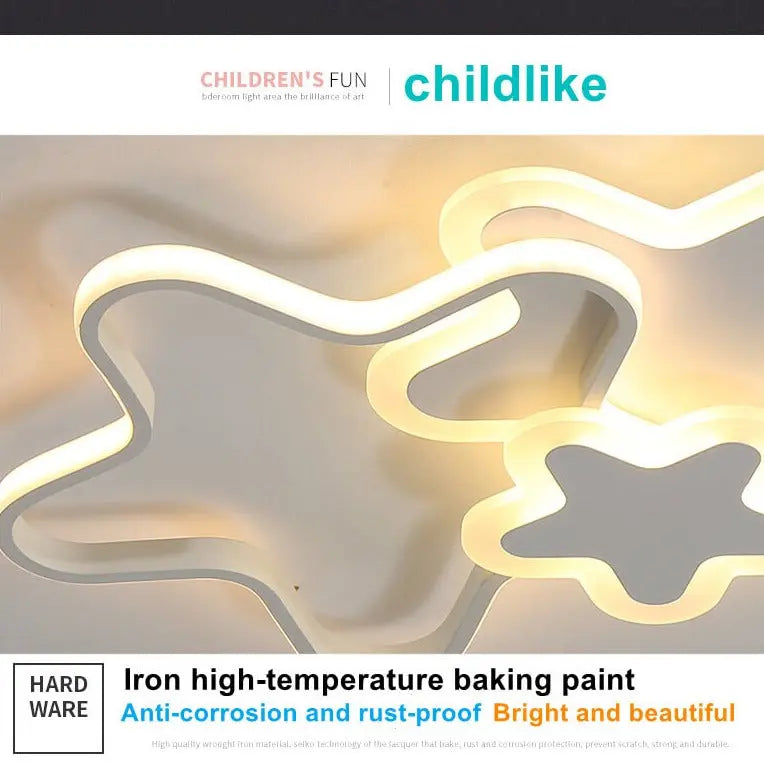 Ceiling Chandelier Star Shape Girls Room ChandeliersLife®