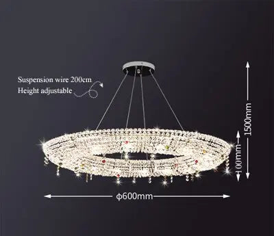 Luxury Villa LED Crystal Chandelier ChandeliersLife®