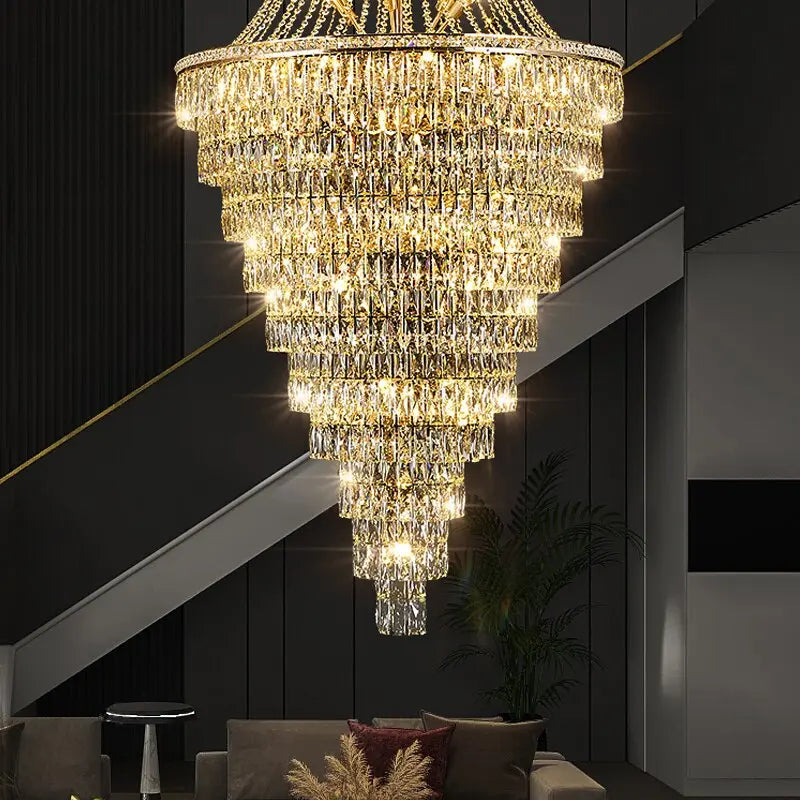 Duplex Villa Crystal Chandelier ChandeliersLife®