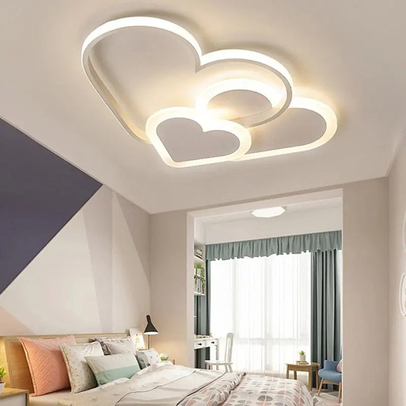 Ceiling Chandelier Heart Shape Girls Room ChandeliersLife®