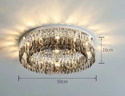 High-End Round Ceiling Chandelier ChandeliersLife®