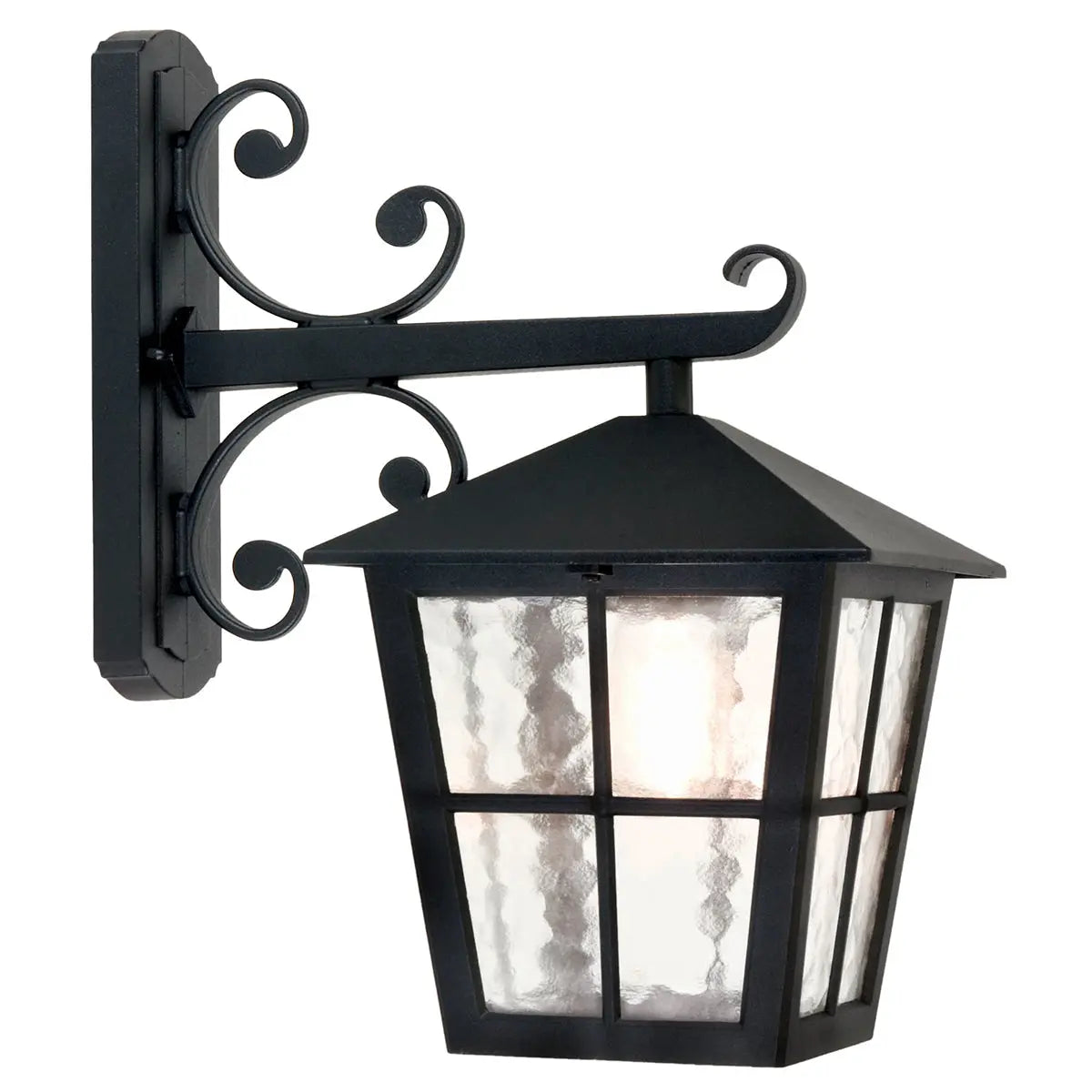 Canterbury 1 Light Grande Wall Down Lantern Elstead Lighting