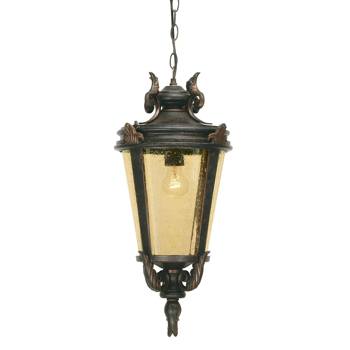 Baltimore 1 Light Large Chain Lantern Elstead Lighting