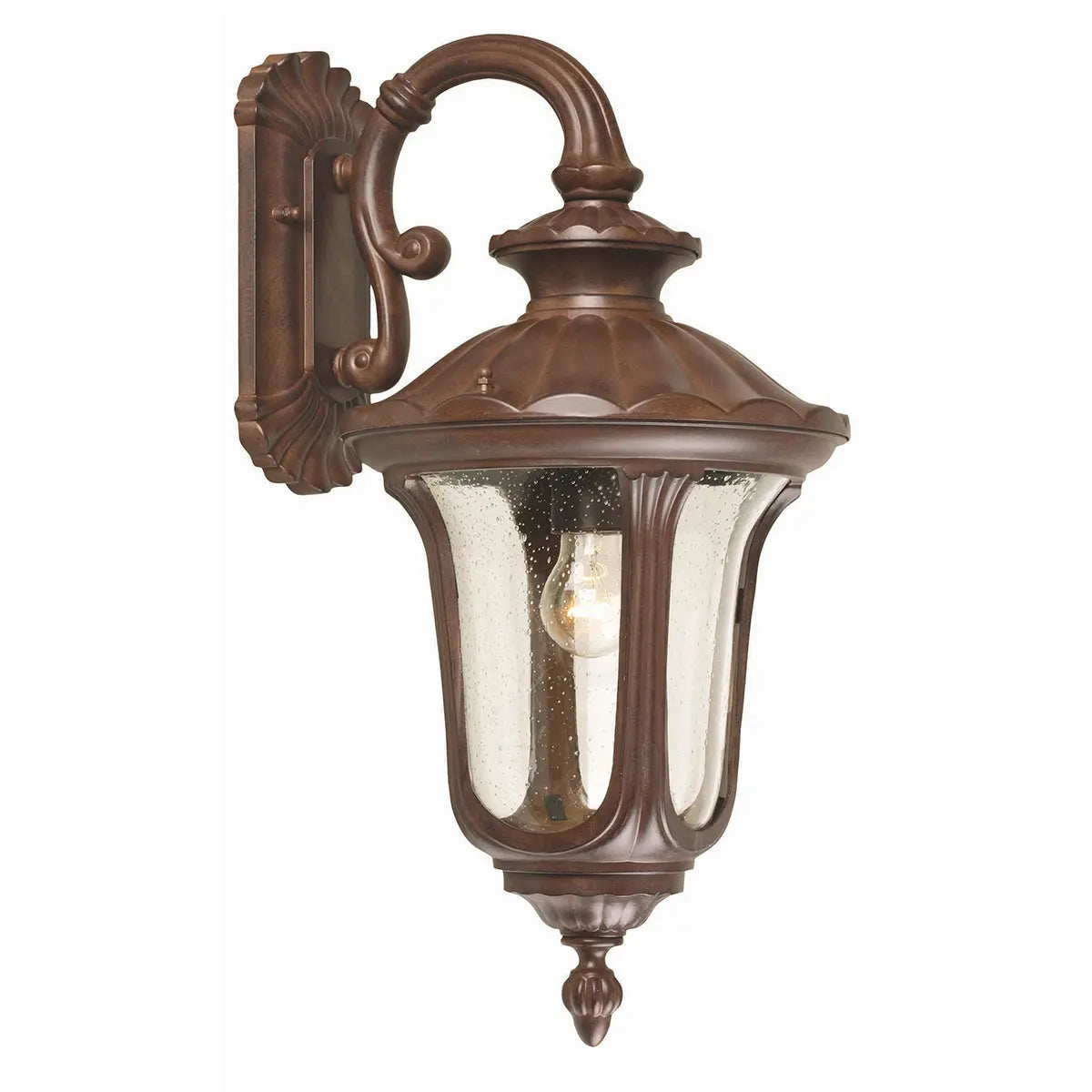 Chicago 1 Light Medium Down Wall Lantern Elstead Lighting