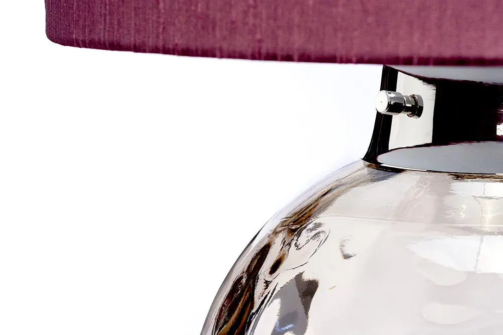 Kara Table Lamp - Smoke Elstead Lighting