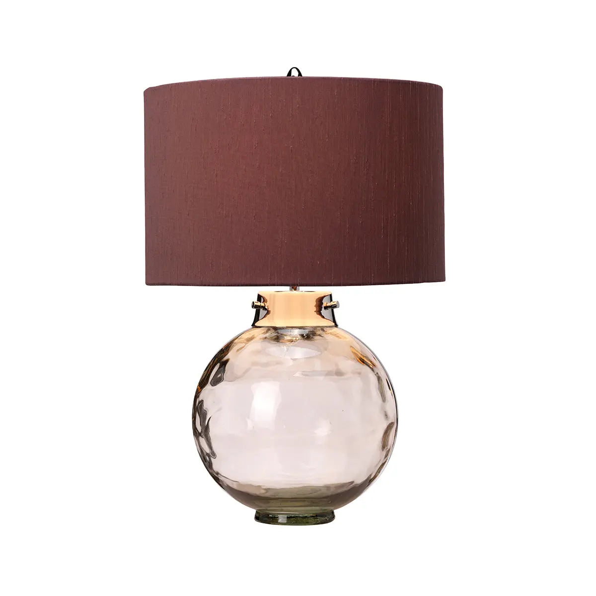 Kara Table Lamp - Smoke Elstead Lighting