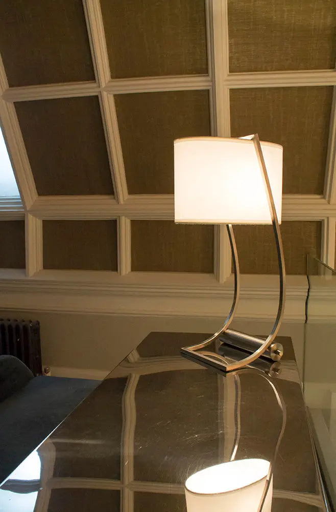 Lex 1 Light Table Lamp - Bali Brass Elstead Lighting