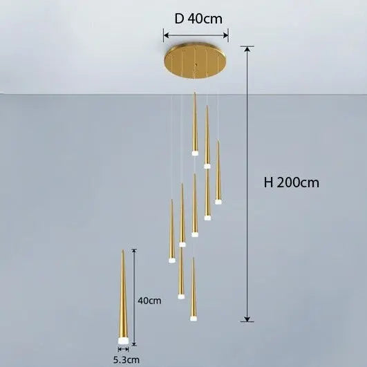 Long Stair Chandelier ChandeliersLife®