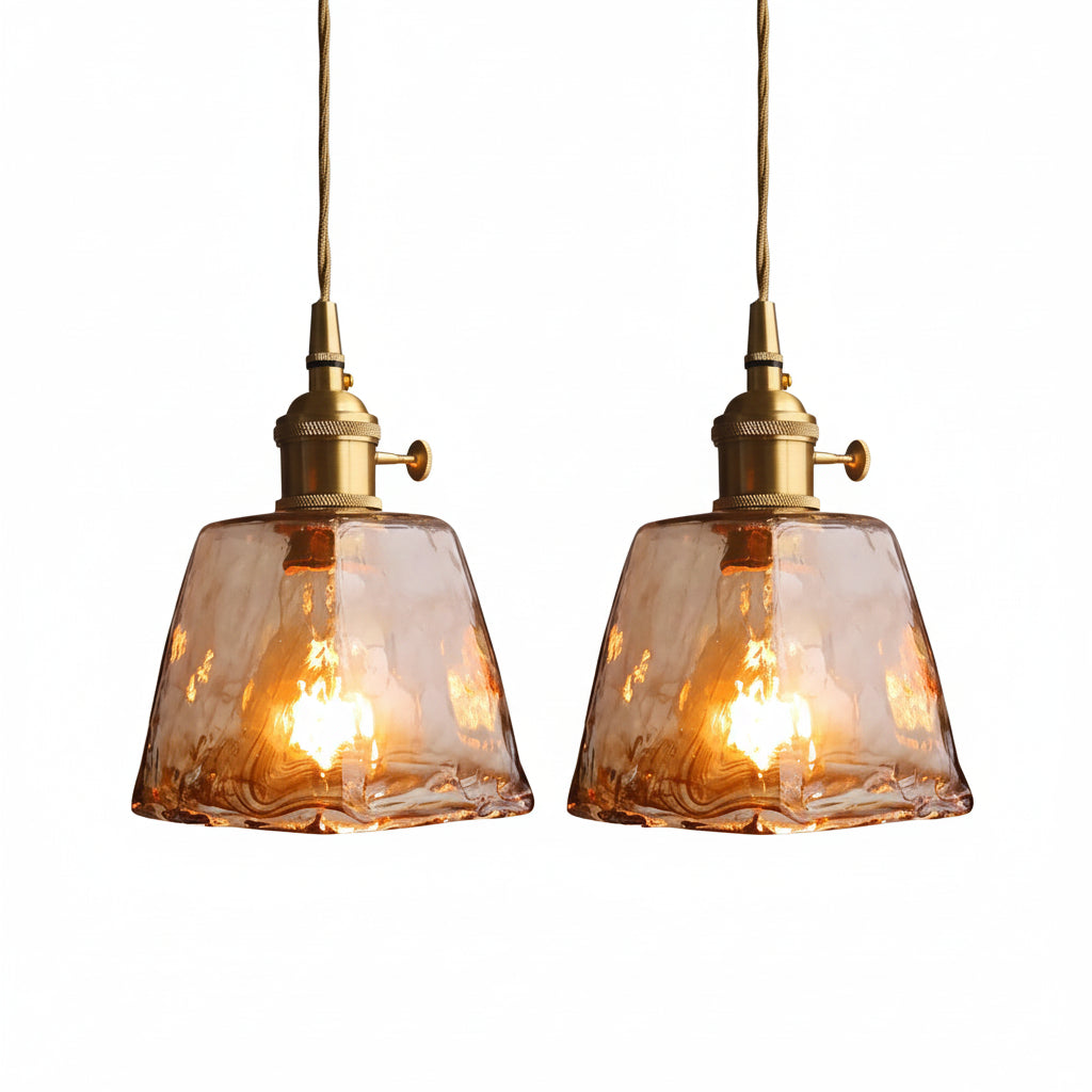Modern Brass Glass Pendant Lights ChandeliersLife®