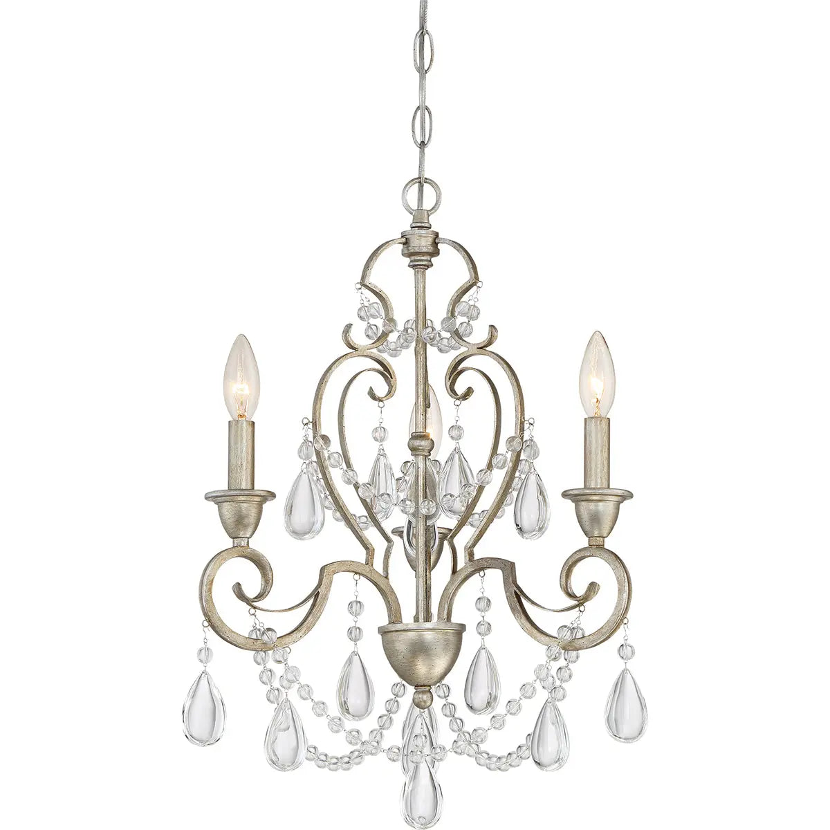 Lakeside 3 Light Mini Chandelier Elstead Lighting