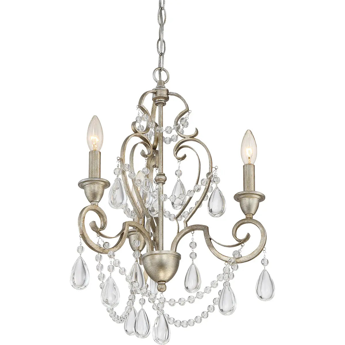 Lakeside 3 Light Mini Chandelier Elstead Lighting