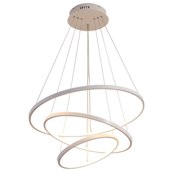 Enhance Your Home with the 3 Led Ring Chandelier